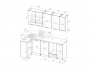 Кухонный гарнитур Альта прайм 400 1100х2000 мм