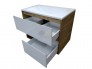 Тумба с раковиной Monaco Wood 800 2 ящика с нишей