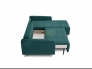 Угловой диван Стокгольм Newtone emerald