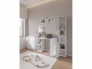 Стол письменный с полками арт. 253 белый