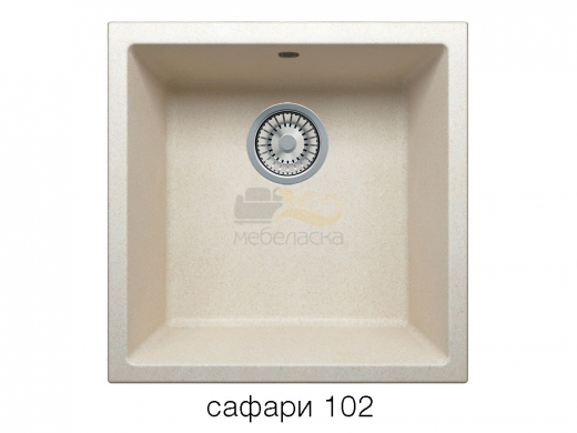 Мойка кварцевая Tolero R-128 Сафари 102