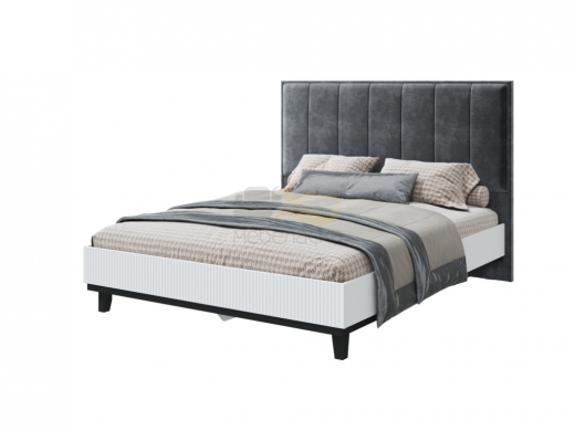 Кровать 1400 Шарлиз мягкое изголовье