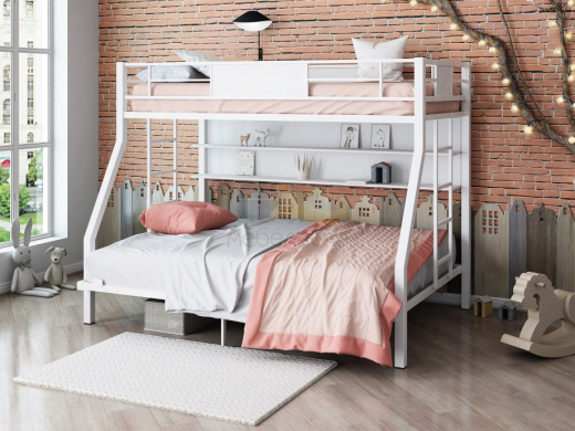 Двухъярусная кровать Гранада П 140 Белый