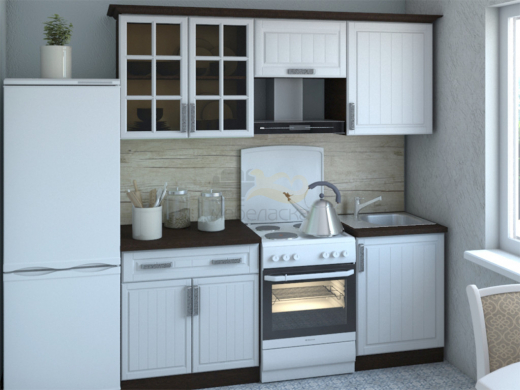 Кухня Прованс 2000 мм столешница 38 мм