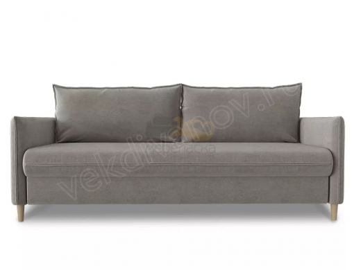 Прямой диван Ольборг Ultra Grey