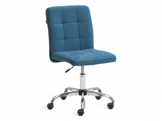 Кресло офисное Fiesta велюр синий