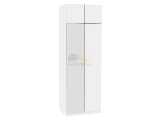 Шкаф с зеркалом Malta light H287М и Антресоль HA2